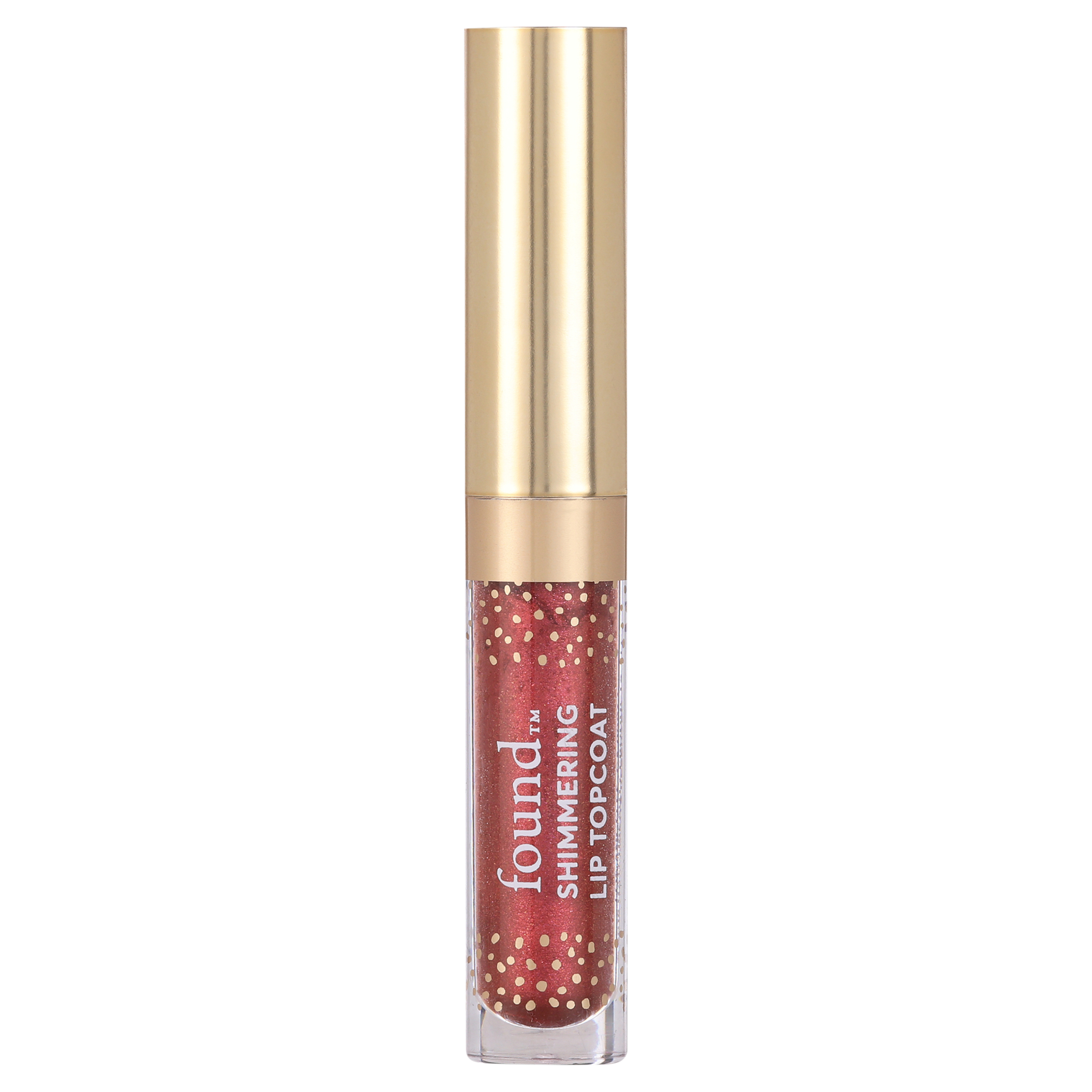 found Nourishing, Hydrating Shimmer Lip Topcoat Lipstick with Tamanu Oil, 40 Supernova