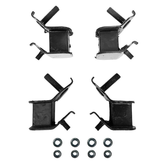 POWER PRODUCTS 4PCS Anti-Vibration Rubber Mounts--Compatible Replacement for PREDATOR Inverter Generators 9500-Watt Surge / 7600-Watt Running (SKU# 71365, 59188)