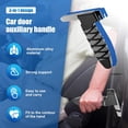 thumbnail image 2 of ZOUSSIQI Car Handle, Car Door Assist Support Handle for Elderly and Handicapped, Multifunction Window Breaker Emergency Tool, Portable Vehicle Support Handle and Handicapped Car Support CA919-46892, 2 of 7