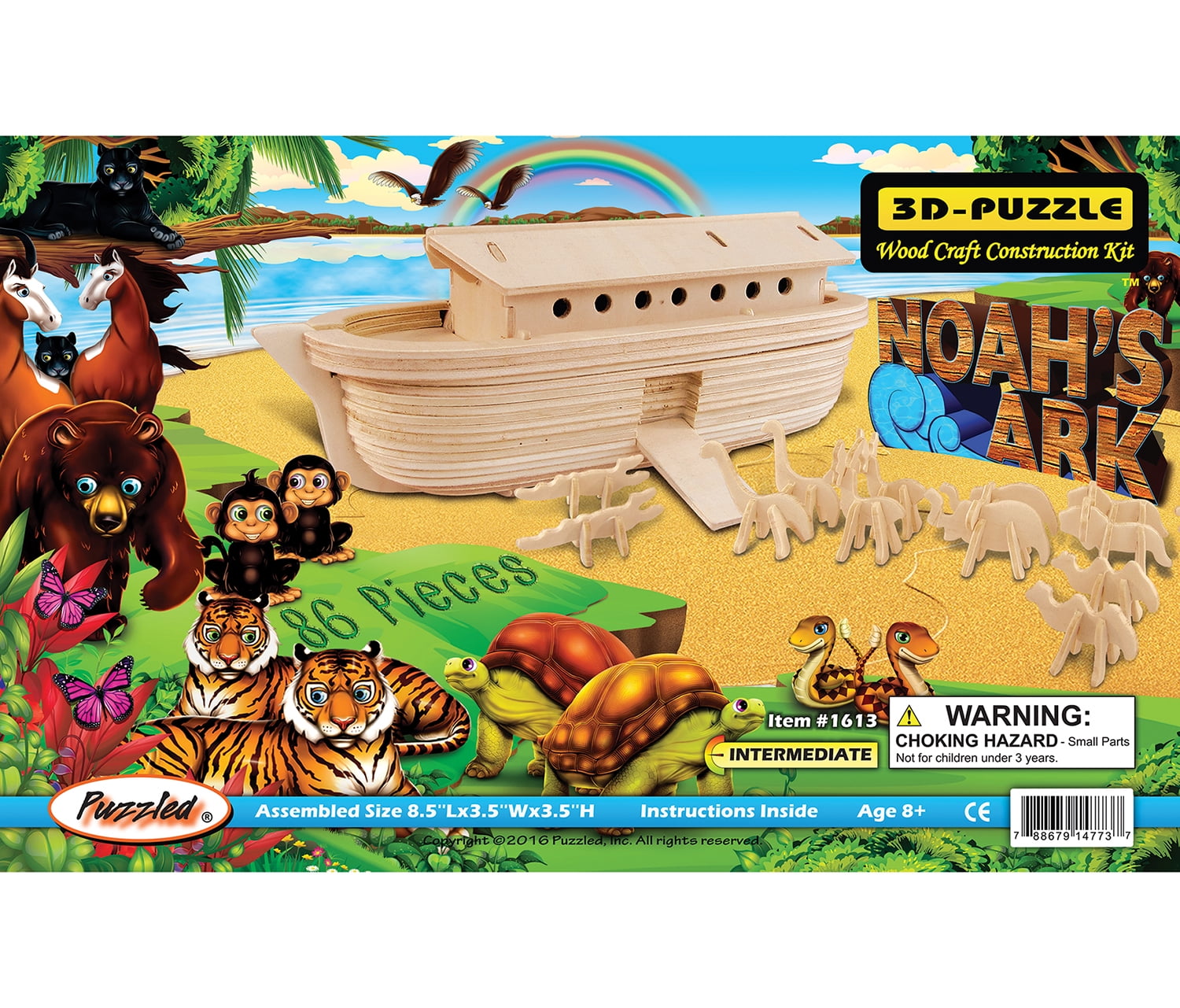 noah's ark wooden puzzle