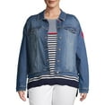 thumbnail image 2 of EV1 from Ellen DeGeneres All For Love Denim Jacket Women's, 2 of 9