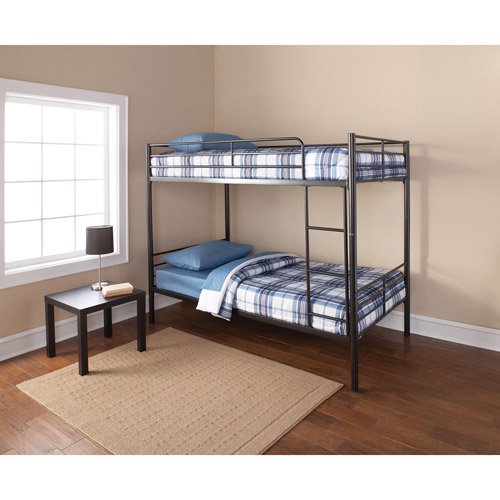 Mainstays Twin Stackable Metal Bunk Bed