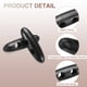 thumbnail image 3 of 50 Piezas de Botones de Madera con Toggle, Botones de Madera en Forma de Aceituna de 30 mm/1.2 Pulgadas con Doble Agujero para DIY Abrigo, Negro, 3 of 7