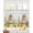 Off-White, variant on Groundhog Day Sheer Curtains 39 Inch Length 2 Panels Set for Living Room/Bedroom, Sunflower Spring Floral Botanical Vintage Kitchen Curtains Grommet Semi-Sheer Curtains Window Treatments 27.5"x39"x2