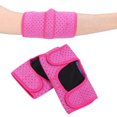thumbnail image 3 of Les Enfants Coude Doux, Enfants Coude Coussinets Mous, Enfants Coussinets de Protection de Coude Épaisse Éponge Réglable Enfants Coude Attelle Stabilisateur Support Braceblack, 3 of 8