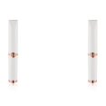 thumbnail image 1 of heritaly Electric USB Eyelash Curler Woman Portable 3 Temperature Mode Heated Eyelashes Curling Tool Plastic Cosmetic Accessory White 2Set, 1 of 6