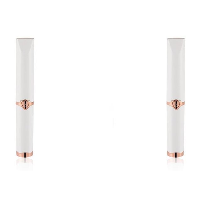 heritaly Electric USB Eyelash Curler Woman Portable 3 Temperature Mode Heated Eyelashes Curling Tool Plastic Cosmetic Accessory White 2Set
