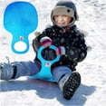 thumbnail image 2 of Vikakiooze Round sled, Round Snow Discs for Children, Round Sand Slider Disc Toy Snow Sled Ski Pad Board Outdoor&Sport Accessories Christmas Gifts Winter Spot Promotion 2023, 2 of 5