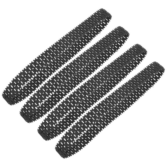 4 Pcs Crawler Remote Control Car Tank Track for DIY Toy Rubbers Vehicles DIY Track for Tank Model