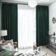 thumbnail image 4 of Velvet Curtains for Living Room Blackout Luxury Decor Bedroom Hall Drapes Green Sheer Window Fabric Blinds Tend Interior Thermal, 4 of 5