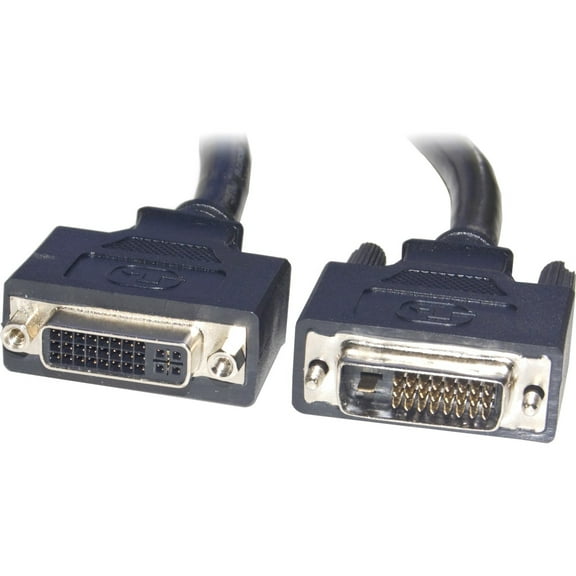 3 meter Black DVI-D Dual Link Video Extension Cable