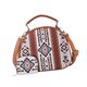 thumbnail image 5 of Bolso de mano con estampado bohemio para mujer, de lona, ​​único y práctico, para oficina. Blanco beige, 5 of 9