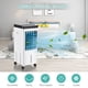thumbnail image 2 of Ventilador de aire acondicionado Ventilador de aire acondicionado portátil, enfriador evaporativo, máquina de enfriamiento de 3 velocidades con temporizador de 7,5 horas con Control remoto para habita, 2 of 7