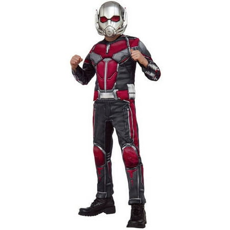 Rubie's Avengers Antman Muscle Chest Boy's Halloween Fancy-Dress Costume for Child, L