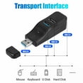 thumbnail image 3 of 4 Ports USB 3.0 Hub 2 PCS High Speed USB 3.0 4 Port Hub Splitter Up To 5Gbps Plug and Play Security&Portable For Mac  MacBook Air, 3 of 8