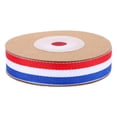 thumbnail image 1 of rollo de cinta de rayas de colores para envolver trofeos, ramos de flores, manualidades y mucho más (10 yardas), 1 of 7