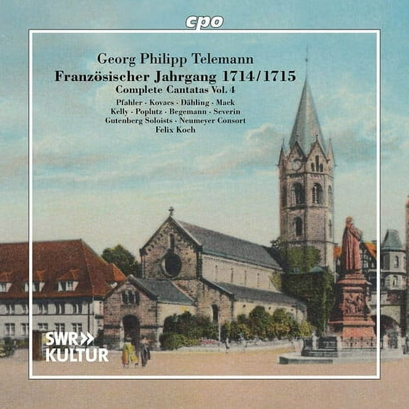 Gutenberg Soloists - Telemann: Complete Cantatas, Vol. 4 - Music & Performance - CD