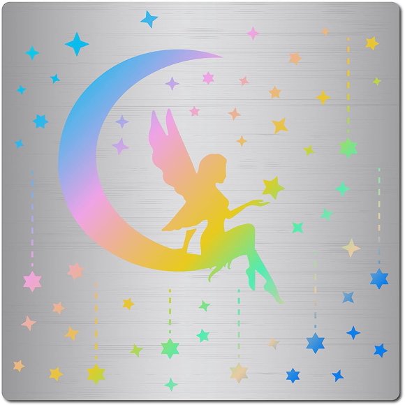 Moon And Stars Stencil