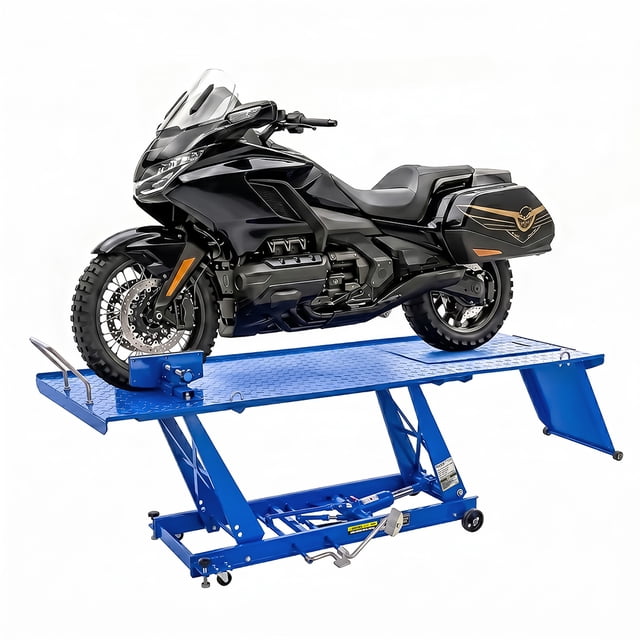 Plataforma Hidraulica Para Motocicleta Heavyduty HANTEC 500 Kg