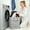 Gray, variant on Foldable Linen Laundry Hamper with Leather Handles, Large Capacity Dirty Clothes Basket, Space-Saving Storage Basket for Bedroom and Bathroom