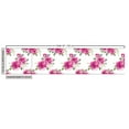 thumbnail image 2 of Ambesonne Rose Fabric by the Yard Upholstery, Romantic Posy of Flowers, 2 Yards, Reseda Green Off White, 2 of 4