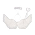 thumbnail image 2 of Ala de Ángel Cosplay disfraz de hada infantil ala para actuación festiva de cumpleaños 65cmx35cm Yuyangstore Ala del ángel, 2 of 8
