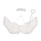 thumbnail image 2 of Diadema de princesa con alas de ángel para cosplay de Halloween, fotografía y cumpleaños 80cmx40cm, 2 of 9