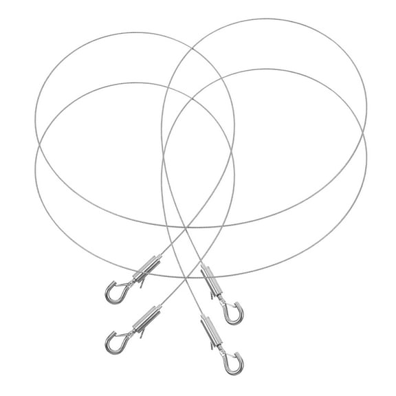 ULTNICE 2Pcs Picture Hanger Wire Heavy Duty for Hanging Pictures and Artwork 150.00X1.70X0.80cm