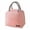 Pink, variant on Insulated Lunch Bag for Women Men, Leakproof Lunch Tote with Oxford Fabric, Small Lunch Box for Work Office School, Portable Thermal Food Container for Picnic Hiking
