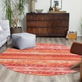 thumbnail image 4 of Unique Loom Timeless Collection Area Rug - Verona (7' 6" Round Rust Red/Ivory), 4 of 11