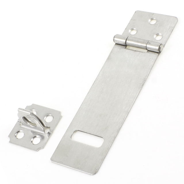 Juego de Clavijas de Candado de Acero Inoxidable de 4" para Cajones de Gabinete Uxcell