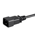 thumbnail image 4 of Monoprice 3-Prong Power Cord - 15 Feet - Black | IEC 60320 C20 to IEC 60320 C13, 14AWG, 15A, For Powering Computers, Monitors, 4 of 6