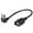 25cm Down, variant on Drrntien Usb 2.0 Extension Cable New 90 Angled Down/Up Male To Female Data Charging Wire