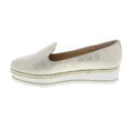 thumbnail image 4 of Moca Platform Slip-On Flats Women's Casual Fabric Striped Braided Rope Design Chic-01, Gold 7.5 F US, 4 of 4