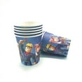 thumbnail image 3 of Hot Robot Kids Birthday Party Supplies Set Disposable Tableware Paper Plates Cups Balloons Baby Shower Party Decor InvitationCard-10pcs, 3 of 6