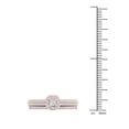 thumbnail image 4 of Imperial 1/3Ct TDW Diamond 10k Rose Gold Bridal Set (H-I, I2), 4 of 4