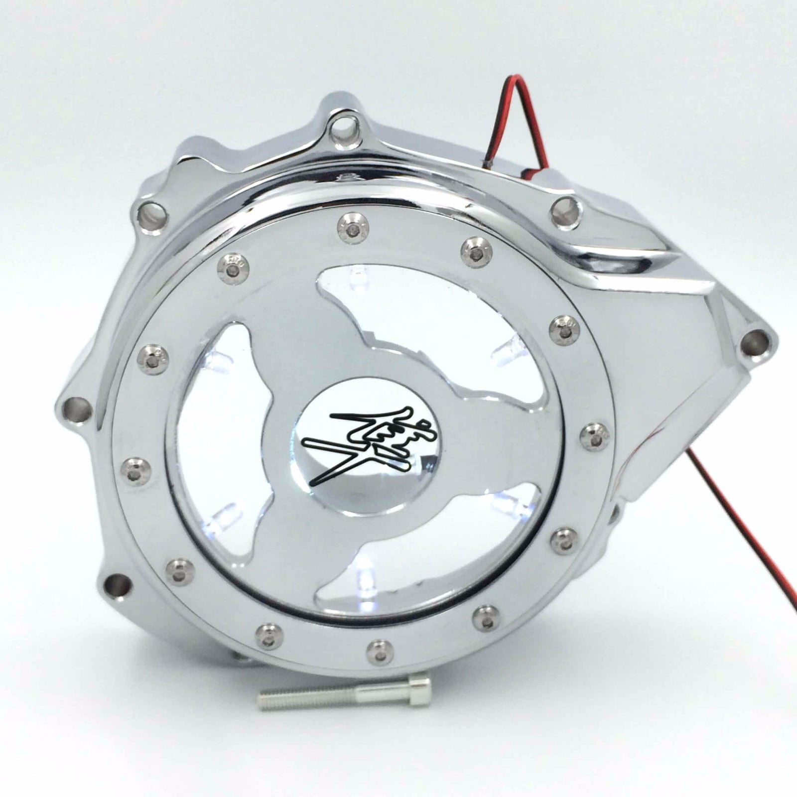 HTT Glass See Through Engine Stator Cover For Suzuki GSXR1300 Hayabusa