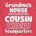 thumbnail image 3 of Instant Message - Grandma's House Cousin Crew - Toddler And Youth Short Sleeve Graphic T-Shirt, 3 of 6