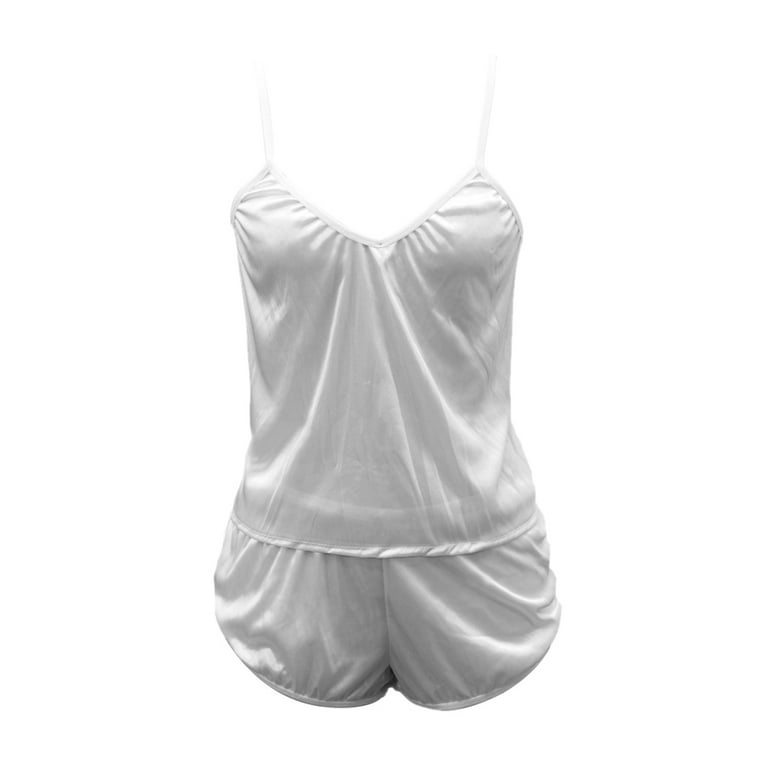 Satin vest pyjamas new arrivals
