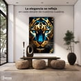 thumbnail image 4 of Cuadro Decorativo Canvas Revolution Destellos Azules 60x90 cm, 4 of 4