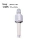 thumbnail image 4 of Moyic Micrófono inalámbrico para teléfono inteligente, compatible con Bluetooth, recargable, KTV, Karaokes, micrófono de repuesto de cuero, para Cables de audio/vídeo Blanco, 4 of 6