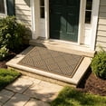 thumbnail image 5 of Coir Door Mat Heavy Duty Non Rubber Backing for Front Door, High Traffic Entrance Rug Traps Dirt, Weather Resistant Outdoor Coco Fiber Doormat, 5 of 6