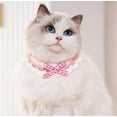 thumbnail image 4 of Serviette de Salive Tricotée à la Main Nœud Papillon Mignon Chaton Chat Chiot Collier Réglable Décoration pour Chien Accessoires pour Chien, 4 of 4