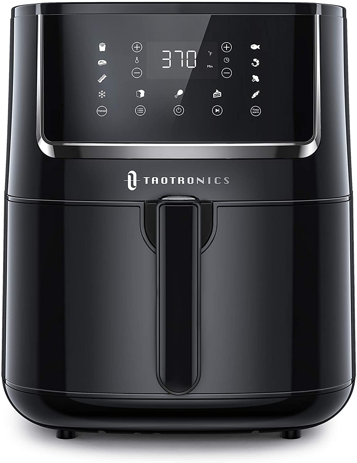 TaoTronics Air Fryer, Large 6 Quart 1750W Oven with Touch Control Panel
