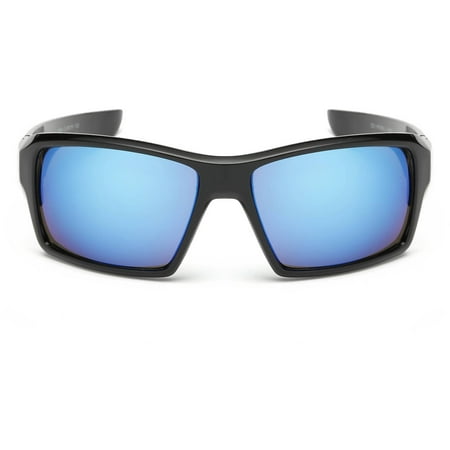 Sport Sunglasses with Shiny Frame & Hollowed-out Arms