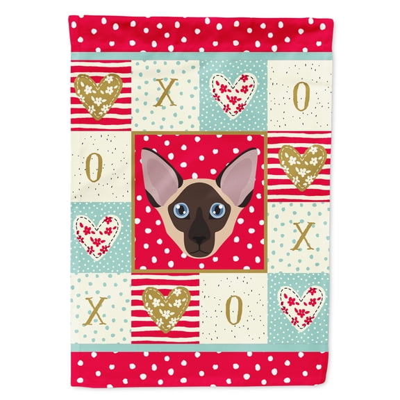 Colorpoint Shorthair Cat Garden Flag