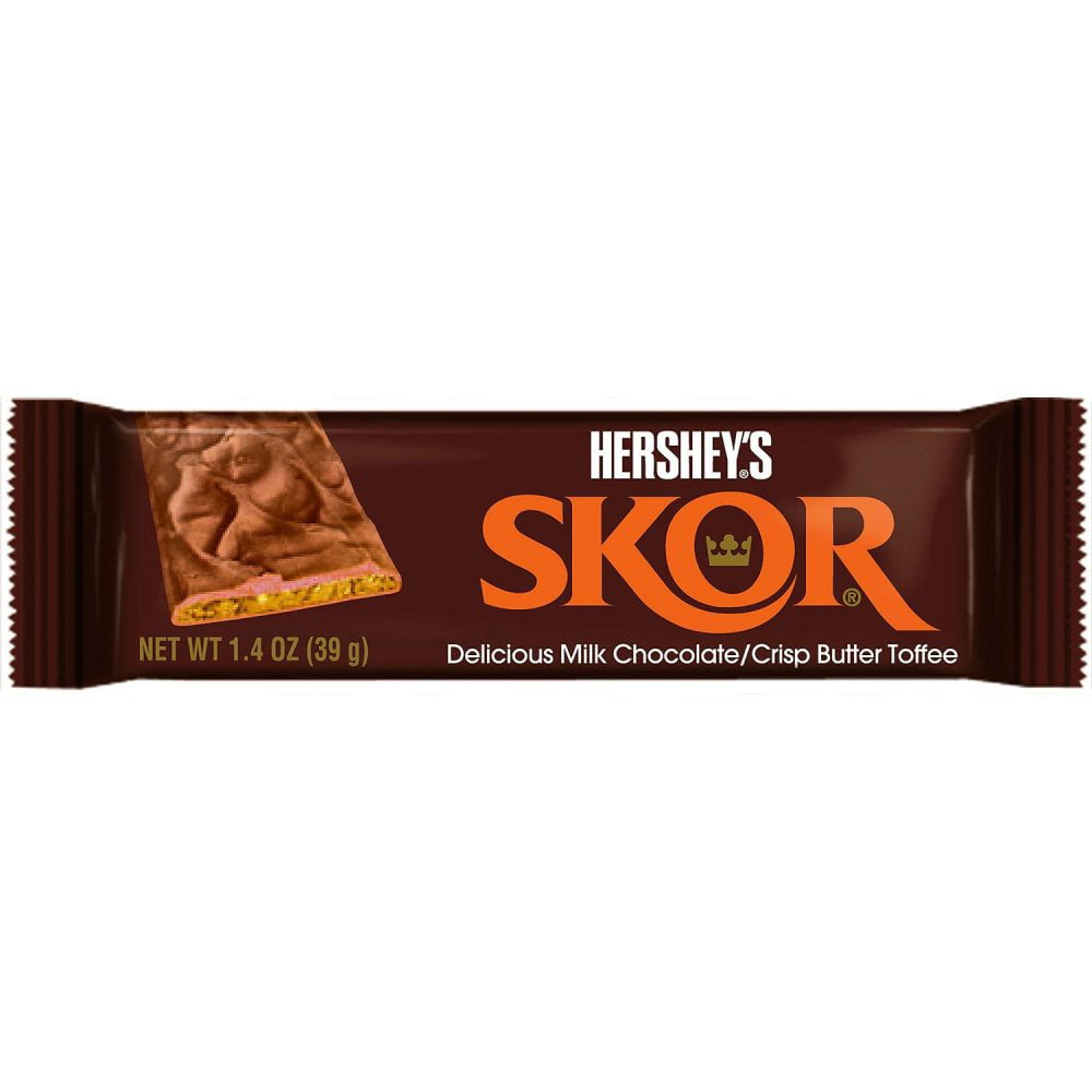 Skor Chocolate Candy Bars with Buttered Toffee Minis 191x2 Gram Bundle Pack of 2