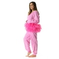 thumbnail image 4 of Just Love Comfortable and Cute Adult Animal Onesie Pajamas - Perfect for Lounging and Sleepwear (Pig in Tutu, X-Large), 4 of 5