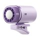 thumbnail image 3 of Ventilador acondicionado para coche con clip, versátil, con rotación 360 degree, portátil, ideal para camping, oficina, viajes, desplazamientos Púrpura, 3 of 8