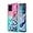 Pink/Teal, variant on for Moto G 5G 2023 Case,Motorola G 5G 2023 Case,with HD Screen Protector,Gradient Quicksand Glitter Liquid Floating Girls Cute Phone Case for Motorola Moto G 5G 2023 (Teal/Purple)